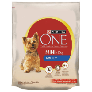 PURINA One mini adult hrana za pse govedina i pirinač 800g