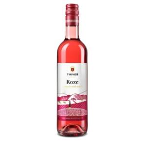 Roze vino TIKVEŠ 500ml