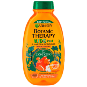 Šampon i balzam GARNIER Kids 2u1 kajsija Disney THE LION KING 250ml