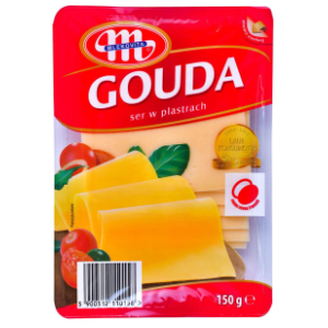 MLEKOVITA sir gauda slajs 150g