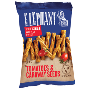 Štapići ELEPHANT Twist paradajz kim 160g