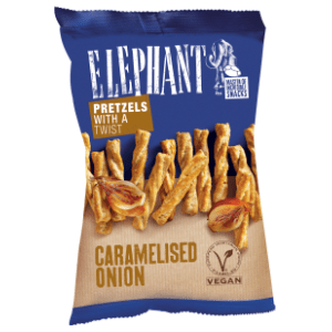 Štapići ELEPHANT Twists sa karamelizovanim lukom 160g
