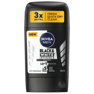 Stik NIVEA Black & white invisible original 50ml