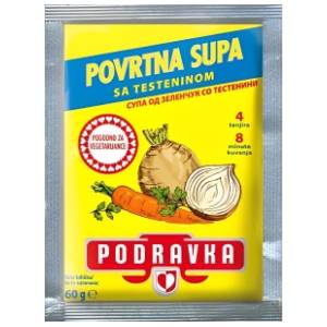 Supa PODRAVKA Povrtna sa testeninom 60g