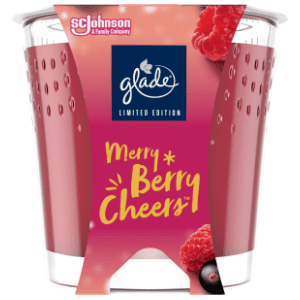 Sveća GLADE merry berry cheers 129g