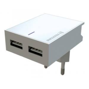 SWISSTEN adapter 2xUSB 3A