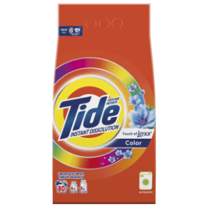 TIDE Color Touch of Lenor praškasti deterdžent za veš 80 pranja (6kg)