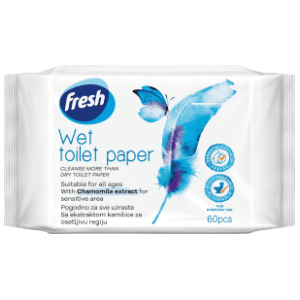 Vlažni toalet papir FRESH deluxe 60kom