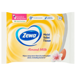 Vlažni toalet papir ZEWA almond milk 42 lista