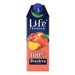 Voćni sok NECTAR Life 100% breskva i jabuka 750ml