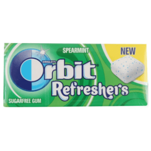 Žvake ORBIT Refreshers spearmint 15,6g