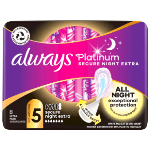 ALWAYS Platinum noćni ulošci 5 8kom