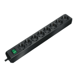 BRENNENSTUHL produžni kabl sa 8 mesta 3m 1.5mm2 + prekidač 1159300018