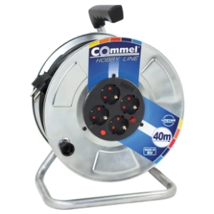 COMMEL produžni kabl sa motalicom H05VV-F 3G2,5 C0911 40m