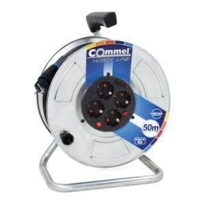 COMMEL produžni kabl sa motalicom Hobby Line H05VV-F 3G1.5 - C0907 50m