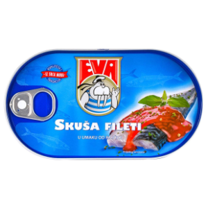 EVA fileti skuše u sosu od paradajza 170g