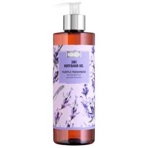 Gel za tuširanje BIOBAZA 3u1 lavanda limun 400ml