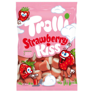 Gumene bombone TROLLI strawberry kiss 100g