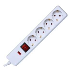 HOME produžni kabl 4 mesta 1,5m 1.5mm2 + prekidač i zaštita
