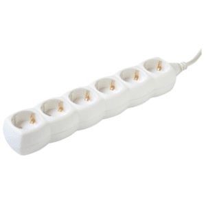 HOME produžni kabl 6 mesta 1,5m 1.0mm2 NV6/WH	