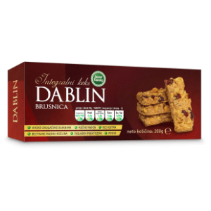 Integralni keks SWEET FAMILY Dablin 200g