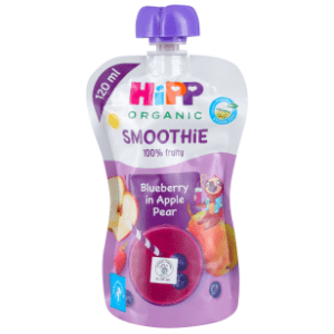HIPP Bio smoothie borovnica jabuka kruška 120ml