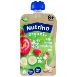 Kašica NUTRINO jabuka banana malina 100g