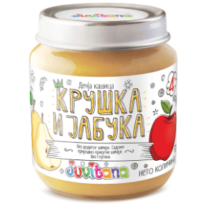 Kašica TAKOVO Juvitana kruška i jabuka 128g