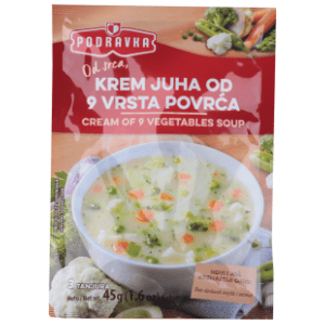 Krem supa od 9 vrsta povrća PODRAVKA 45g