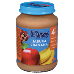 LINO kašica jabuka banana 190g