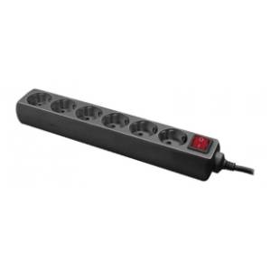 LOGILINK produžni kabl 6 mesta, prekidač, 1,5m