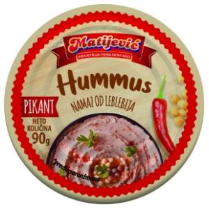MATIJEVIĆ hummus pikant 90g