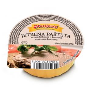 MATIJEVIĆ jetrena pašteta 50g