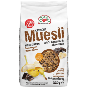 VITALIA musli crunchy banana čokolada 320g