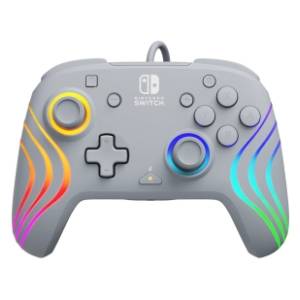 PDP Nintendo Switch gamepad Afterglow Wave Grey