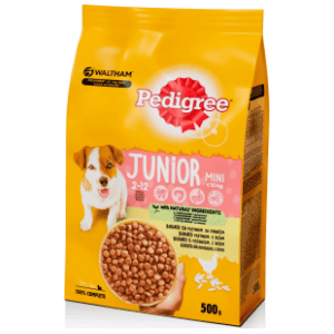 PEDIGREE Junior mini piletina i pirinač 500g