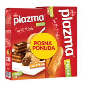 PLAZMA posna 300g + PLAZMA mlevena posna 300g