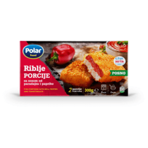 POLAR FOOD riblje porcije sa sosom paprike i paradajza 300g