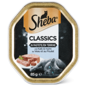 SHEBA hrana za mačke teletina i piletina u vekni 85g