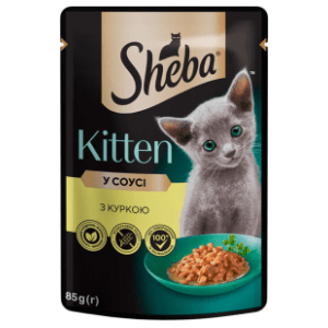 SHEBA Junior hrana za mačke  piletina 85g