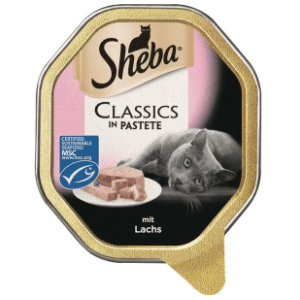 SHEBA hrana za mačke losos vekna 85g