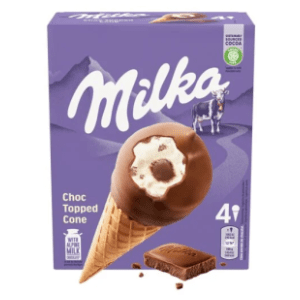 Sladoled MILKA kornet multipack 4x100ml