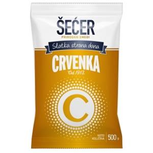Smeđi šećer CRVENKA 500g