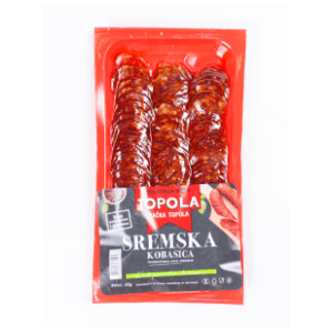 Sremska kobasica slajs TOPOLA 80g