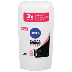 Stik NIVEA Black & white invisible clear 50ml