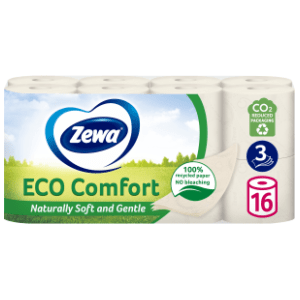 Toalet papir ZEWA eco comfort 3sloja 16kom