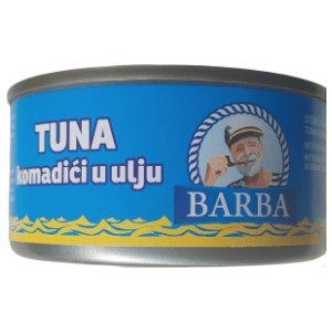 Tunjevina BARBA komadići u ulju 140g