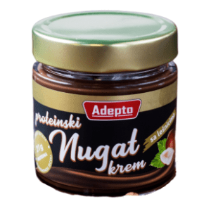 ADEPTO Proteinski nugat krem 210g