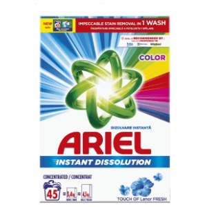 ARIEL Color Touch of Lenor 45pranja (3,375kg)