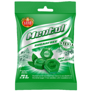 Bombone KRAŠ mentol bez šećera 80g